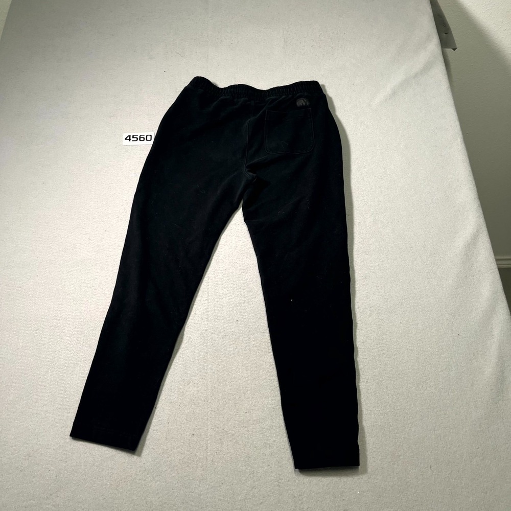 Abercrombie & Fitch Jogger Pants Mens XS Black Drawstring Waist Slim Tapered - Picture 5 of 6